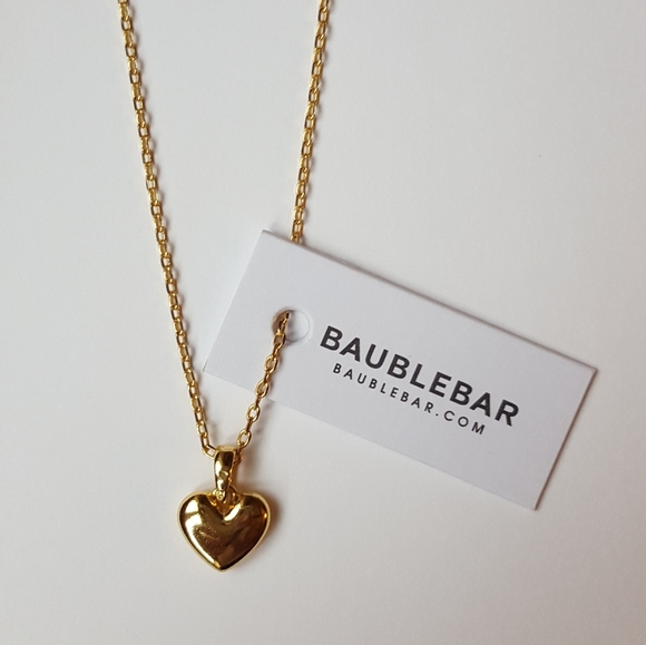 BaubleBar Jewelry - little heart necklace